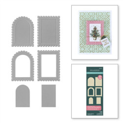Spellbinders Postage Stamps 3D Emboss & Cut Folder