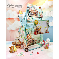 Mintay Papers Woodies Decor Ferris Wheel Photo Frames