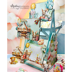 Mintay Papers Woodies Decor Ferris Wheel Photo Frames