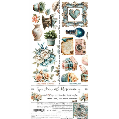 Craft o' Clock Sprites Of Harmony Extras to Cut MIX 15,75x30,5cm