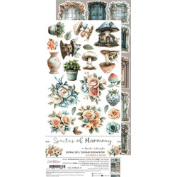 Craft o' Clock Sprites Of Harmony Extras to Cut MIX 15,75x30,5cm