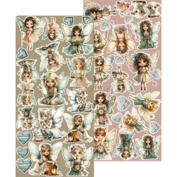 Craft o' Clock Sprites Of Harmony Extras to Cut 15,75x30,5cm