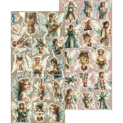 Craft o' Clock Sprites Of Harmony Extras to Cut 15,75x30,5cm