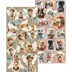 Craft o' Clock Sprites Of Harmony Extras to Cut 15,75x30,5cm