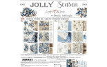 Craft o' Clock Jolly Season Paper COLLECTION and BASIC designs Set 20x20cm 24fg