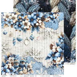 Craft o' Clock Jolly Season Paper Collection Set 30x30cm 6fg