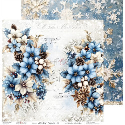 Craft o' Clock Jolly Season Paper Collection Set 30x30cm 6fg