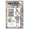 AALL & Create Stamp Set A7 1289 ZOMBDee