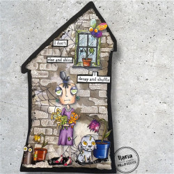 AALL & Create Stamp Set A7 1289 ZOMBDee