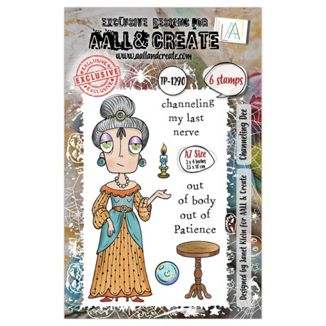 AALL & Create Stamp Set A7 1290 Channeling Dee