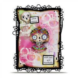 AALL & Create Stamp Set A7 1291 Marigold