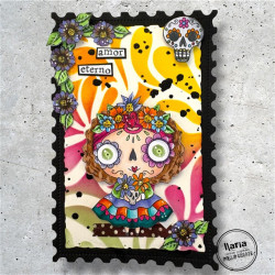 AALL & Create Stamp Set A7 1291 Marigold
