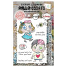 AALL & Create Stamp Set A7 1293 Brainy and Cute