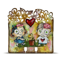 AALL & Create Stamp Set A7 1293 Brainy and Cute