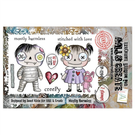 AALL & Create Stamp Set A7 1294 Mostly Harmless