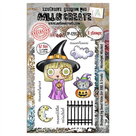 AALL & Create Stamp Set A7 1295 Moonlight Mischief