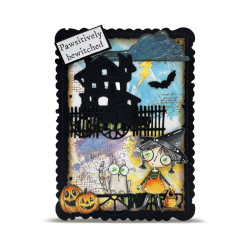 AALL & Create Stamp Set A7 1296 Too Cute Spook