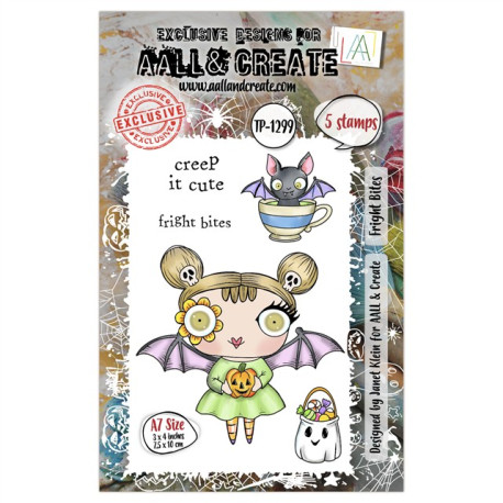 AALL & Create Stamp Set A7 1299 Fright Bites