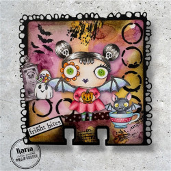 AALL & Create Stamp Set A7 1299 Fright Bites