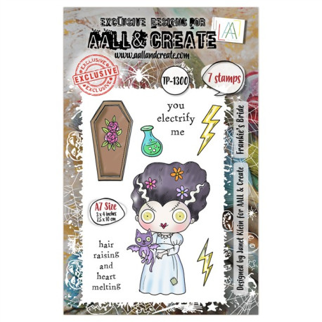 AALL & Create Stamp Set A7 1300 Frankie’s Bride