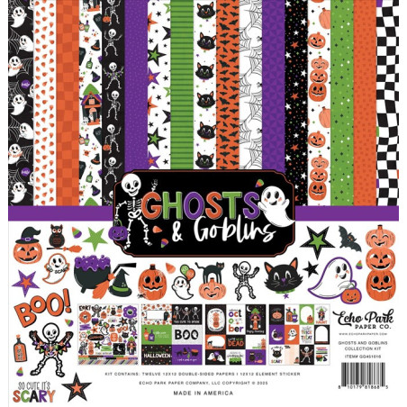 Echo Park Ghosts And Goblins Collection Kit 30x30cm