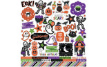 Echo Park Ghosts And Goblins Element Sticker 30x30cm