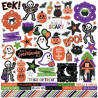 Echo Park Ghosts And Goblins Element Sticker 30x30cm