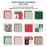 Echo Park Christmas Express Paper Pad 15x15cm