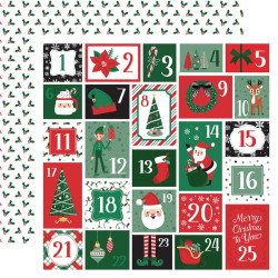 Echo Park Christmas Express Collection Kit 30x30cm