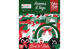 Echo Park Christmas Express Frames & Tags 34pz