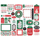 Echo Park Christmas Express Frames & Tags 34pz