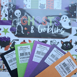 Echo Park Ghosts And Goblins Paper Pad 15x15cm