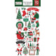 Echo Park Christmas Express Chipboard Accents