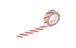 Echo Park Christmas Express Washi Tape Candy Cane Diagonal Stripe