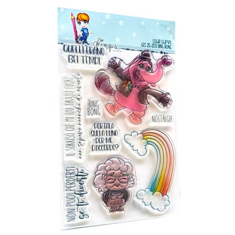 GLIMPS CLEAR STAMPS - GCS 25-203 BING BONG
