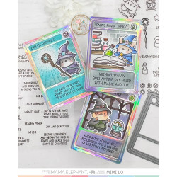 Mama Elephant Artist Trading Card CREATIVE CUTS