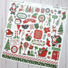 Echo Park Christmas Express Element Sticker 30x30cm