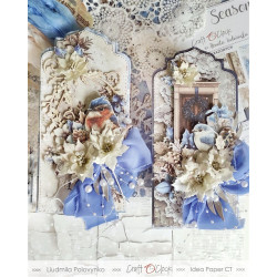 Craft o' Clock Jolly Season Paper Collection Set 30x30cm 6fg
