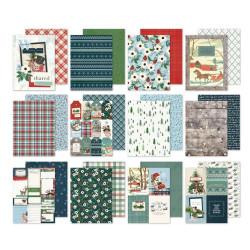 Simple Stories Simple Vintage Flannel Season Paper Pad 15x20cm