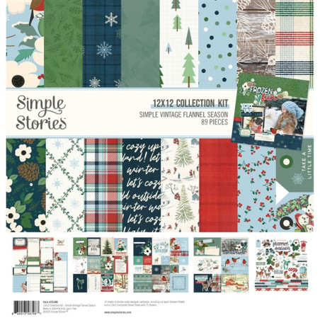 Simple Stories Simple Vintage Flannel Season Collector's Essential Kit