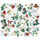 Simple Stories Simple Vintage Flannel Season Floral Bits & Pieces 61pz