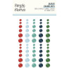 IN ARRIVO! Simple Stories Simple Vintage Flannel Season Glossy Enamel Dots