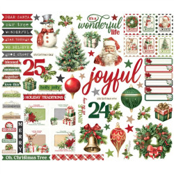Simple Stories Simple Vintage Believe Bits & Pieces 62pz