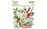 Simple Stories Simple Vintage Believe Floral Bits & Pieces 43pz