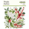 Simple Stories Simple Vintage Believe Floral Bits & Pieces 43pz