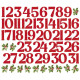Simple Stories Simple Vintage Believe Number Bits & Pieces 44pz