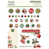 IN ARRIVO!! Simple Stories Simple Vintage Believe Decorative Brads 33pz