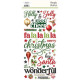 Simple Stories Simple Vintage Believe Foam Stickers 79pz