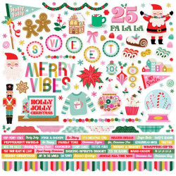 Simple Stories Hard Candy Christmas Collection Kit 30x30cm