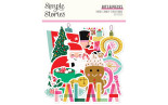 Simple Stories Hard Candy Christmas Bits & Pieces 62pz